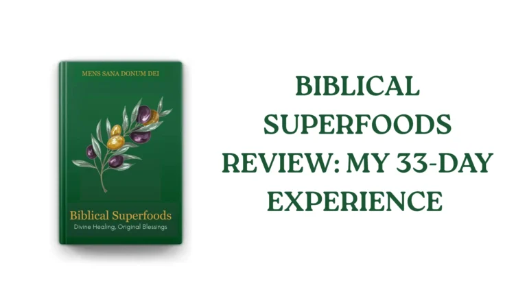 Biblical Superfoods Review: I Tried It—Here’s What Happened to My Energy