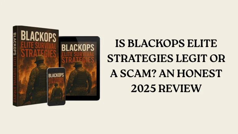 Is BlackOps Elite Strategies Legit or a Scam? An Honest 2025 Review