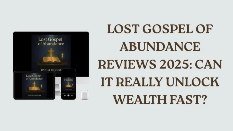 Lost Gospel of Abundance Reviews 2025: Can It Really Unlock Wealth Fast?