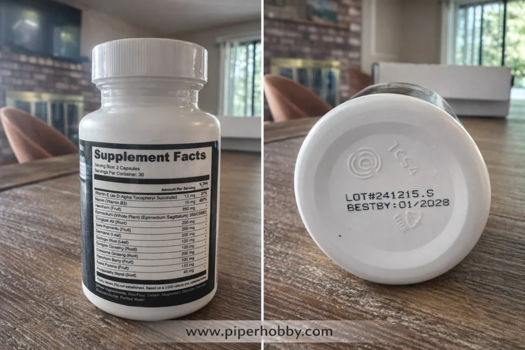 Protoflow Ingredients