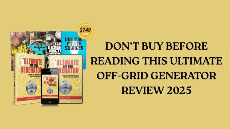 Don’t Buy Before Reading This Ultimate Off-Grid Generator Review 2025