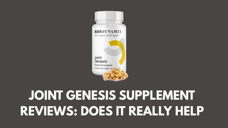 Joint Genesis Supplement Review: Does It Really Help Stiff and Achy Joints?