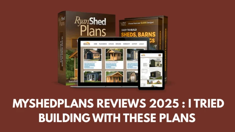 MyShedPlans Review: I Tried Building With These Plans