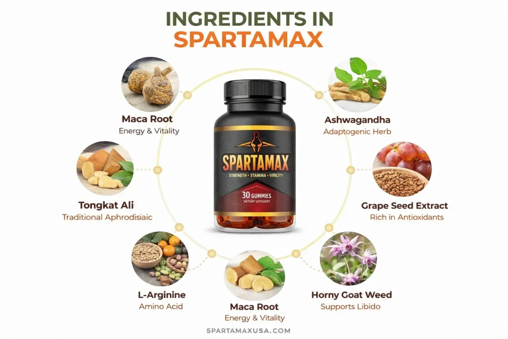 Spartamax Ingredients Details 