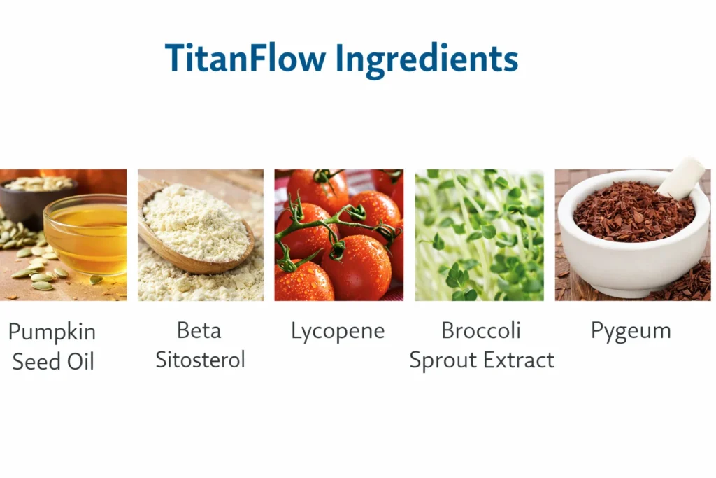 TitanFlow Ingredients Details 