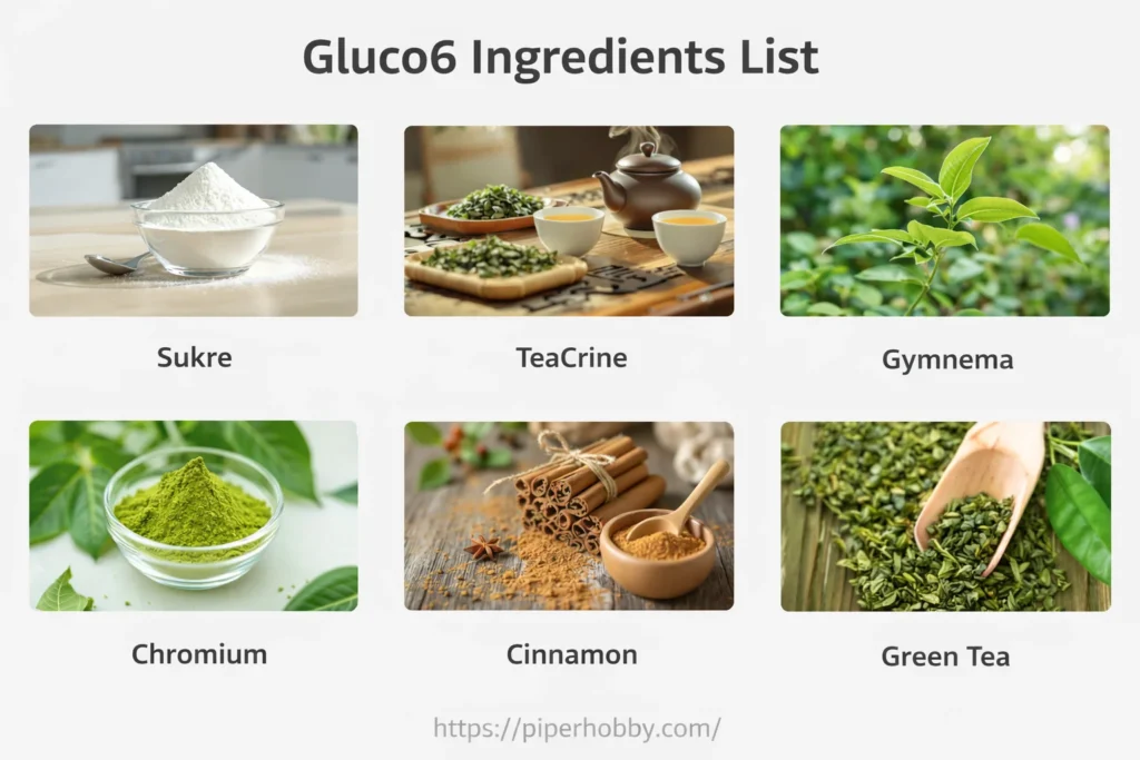 Gluco 6 Ingredient List 