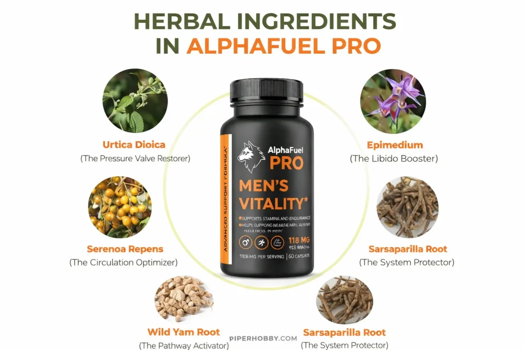 Alphafuel Pro Ingredients Details