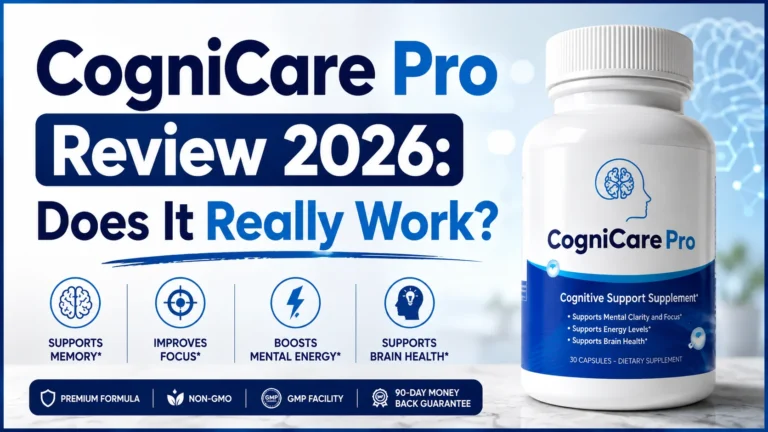 CogniCare Pro Review 2026: Does It Really Work?