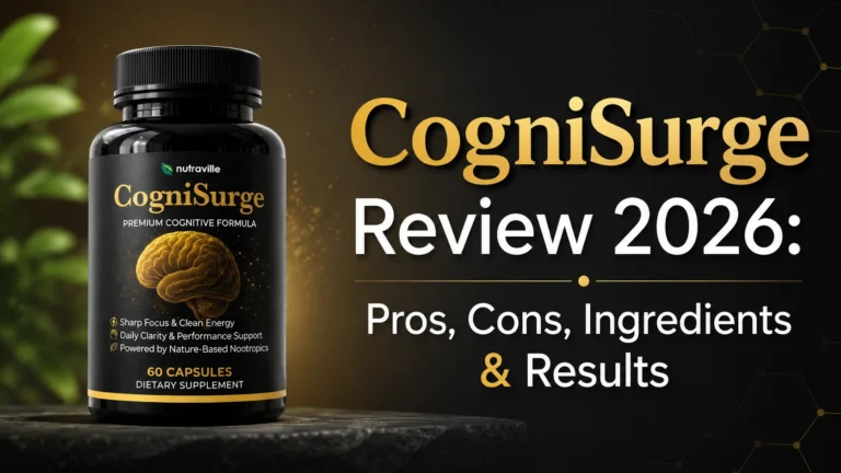CogniSurge Review 2026: Pros, Cons, Ingredients & Results