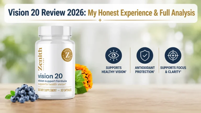 Vision 20 Review 2026: My Honest Experience & Full Analysis