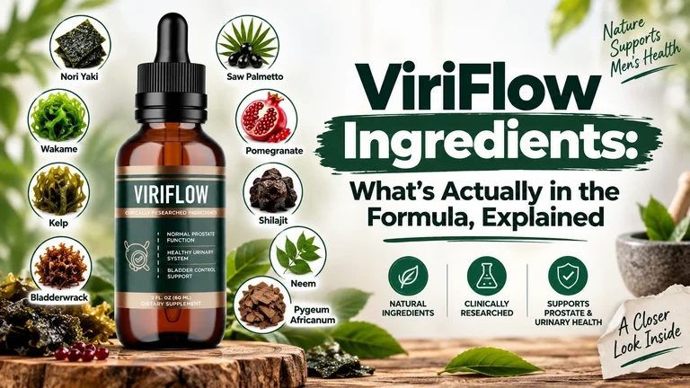 ViriFlow Ingredients: What’s Actually in the Formula, Explained